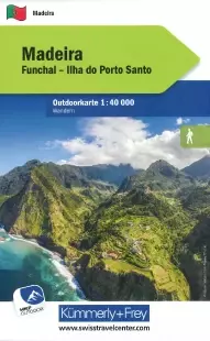 Madère - carte Kümmerly+Frey Echelle 1:40 000