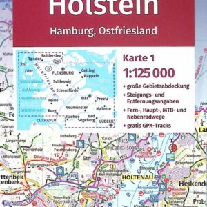2 Cartes Schleswig-Holstein - Echelle 1/125 000