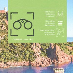 Carte Var - Toulon, Fréjus IGN TOP 100