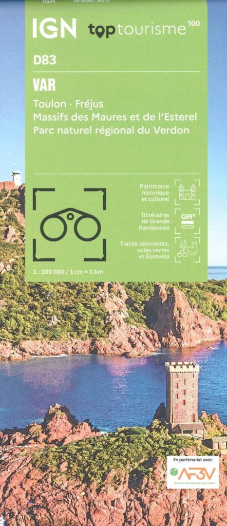 Découvrez le Var région d'oliveraies, de forêts de chênes verts et de villages perchés. Retrouvez les GR, les tracés routiers, véloroutes, voies vertes