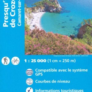 Presqu'île de Crozon - Camaret-sur-mer - Carte IGN TOP 25