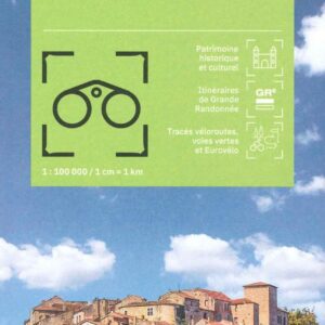 Carte Tarn - Albi, Castres, PNR du Haut-Languedoc IGN TOP 100