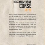 Carnet de randonnée personnalisable pour vous accompagner pendant votre périple sur le GR20, à travers la montagne corse.