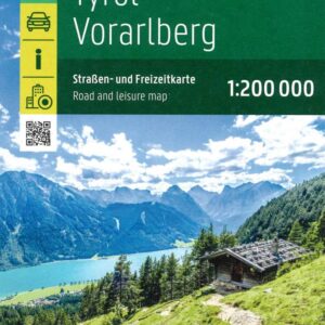 Carte touristique - Tyrol et Vorarlberg