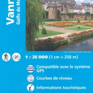 IGN TOP 25 map - Vannes and its Surroundings