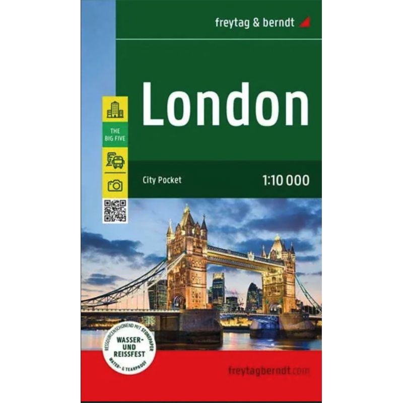 Carte de Londres 1/10 000 - Freytag&Berndt