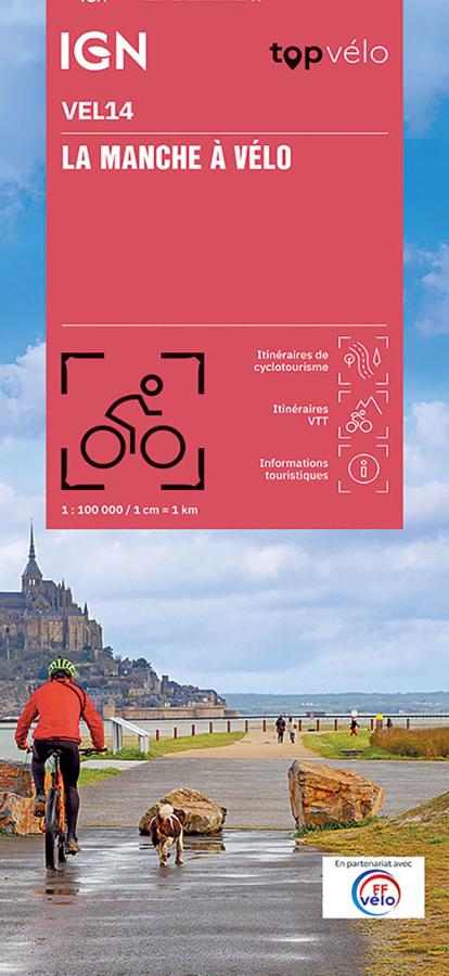 carte IGN Manche à vélo