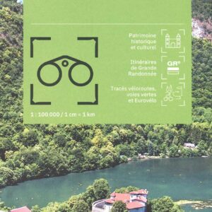 Carte IGN Ain à pied et à vélo - D01 - Echelle 1/100 000