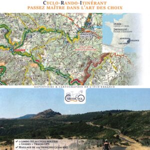Le cri de L'Ardèche - Atlas et guide pour Cyclo-voyageurs