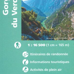 Randonnées pédestres dans les Gorges du Verdon - Carte IGN 1/16 500 - Tous niveaux