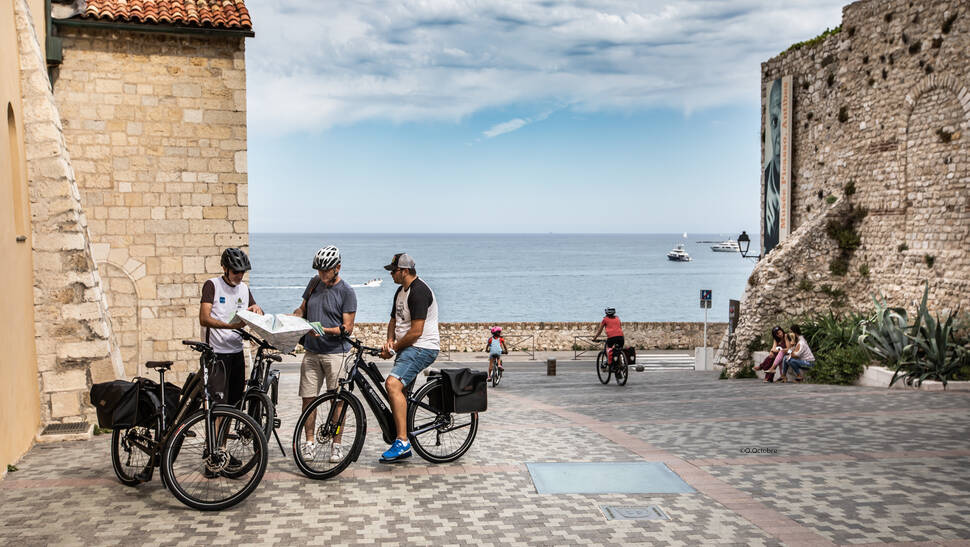 panorama sur la Méditerrannée à Antibes ©O.Octobre