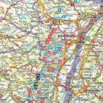 Carte de situation des 50 randonnées dans les Vosges avec le guide Rother