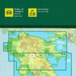 4ème de couverture de la carte Péloponnèse de Freytag & Berndt