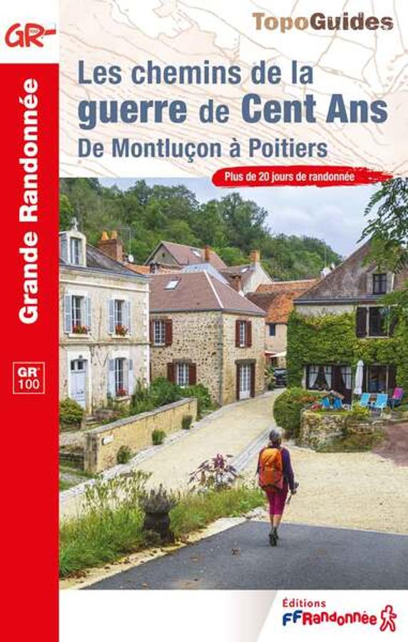 Cover of the FFRP guide on the Hundred Years' War Trails between Montluçon and Poitiers