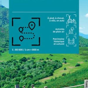 carte IGN Traversée des volcans d'Auvergne