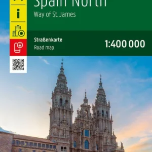 carte routière et touristique Espagne nord