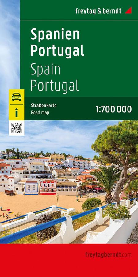 carte Espagne Portugal