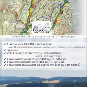 Atlas chemin de stevenson gravel et route