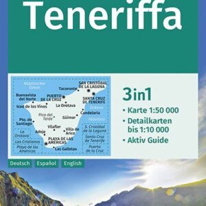 carte randonnée Kompass Ténérife et îles Canaries